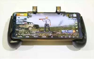  صورة 5 لعشاق ومحترفين ببجي عصا تحكم ملونة AK16 مع مشغل لعبة PUBG لأجهزة iOS وAndroid