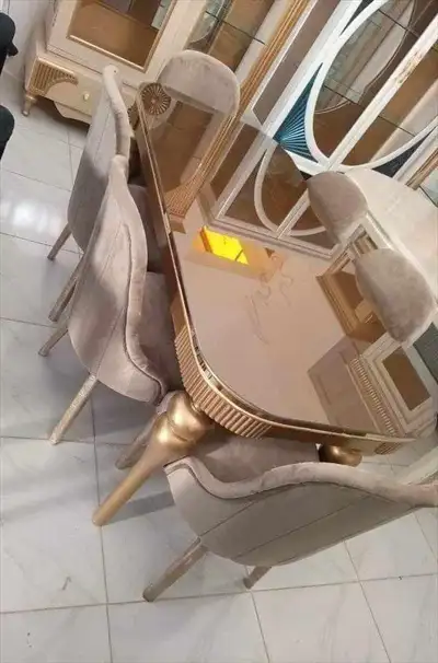  صورة 3 سفرة مودرن 6كرسي