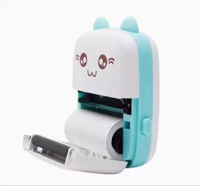  صورة 3 Meow Mini Label Printer ملصقات طابعات محمولة حراري