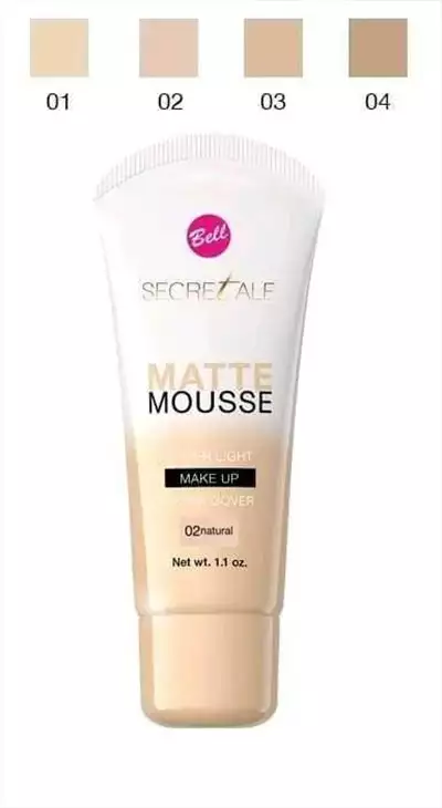  صورة 3 كريم اساس Matt Mousse و باودر Hypo Allergenic