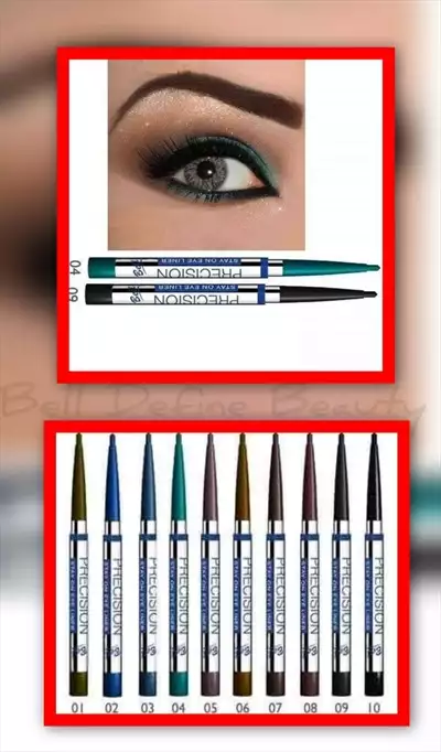  صورة 1 precesion Eyeliner كريمي بألوان فاتنة