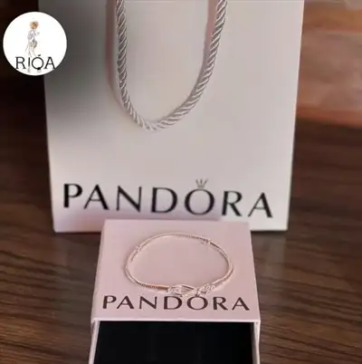  صورة 6 اساور pandora فضة