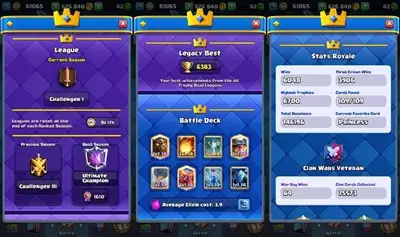  صورة 2 Clash royale account